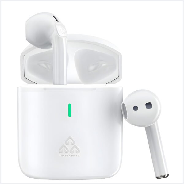 THREE PEACHES TWS Q Five Bluetooth 5.3 Noise-Cancelling, IPX4 Waterproof Elegant Design Earbuds - Image 6