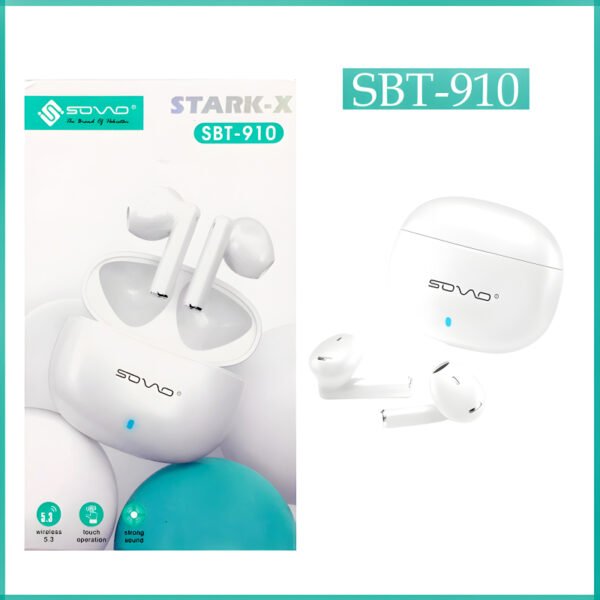 SOVO SBT-910 Stark-X Wireless 5.3 Strong Sound AirPods - Image 4