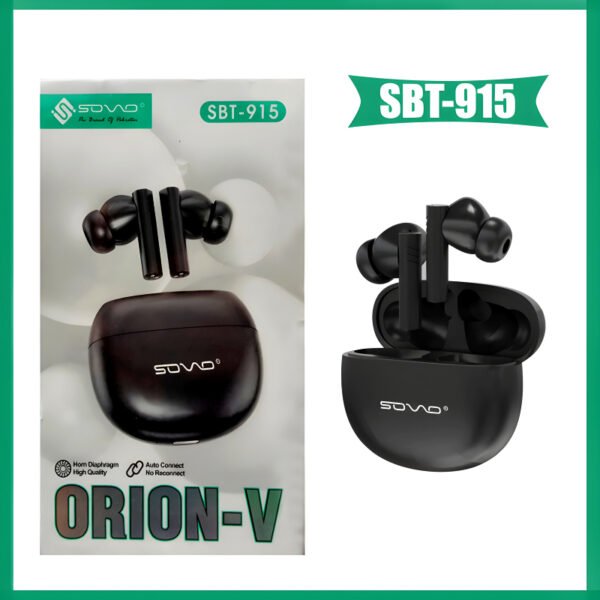 SOVO Orion-V SBT-915 High-Fidelity Super Bass Airpods - Image 4