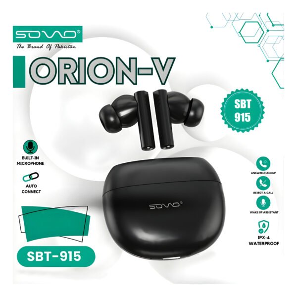 SOVO Orion-V SBT-915 High-Fidelity Super Bass Airpods - Image 5