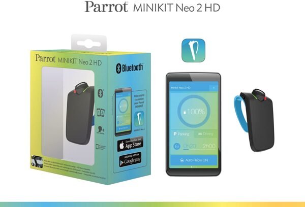 Parrot Minikit Neo 2 HD Voice Controlled Portable Bluetooth Hands Free Kit With HD Voice - Image 8