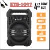 KTS-1097 Mini Portable 4-Inch Wireless Bluetooth Speaker with Enhanced Stereo Bass, LED Disco Lights, and Mic Input for Seamless Connectivity - Image 10