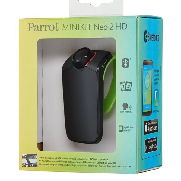 Parrot Minikit Neo 2 HD Voice Controlled Portable Bluetooth Hands Free Kit With HD Voice - Image 6