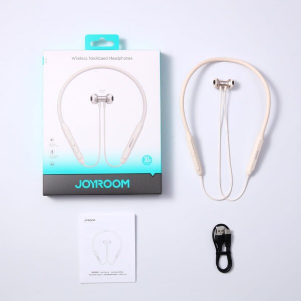 Joyroom JR D8 Semi-In-Ear Bluetooth 5.4 Earbuds – 30-Hour Playtime, AI Calls, and IP54 Water Resistance - Image 2