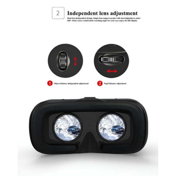 VR SHINECON SC-G06A Mobile Phone 3D Virtual Reality Glasses - Image 15