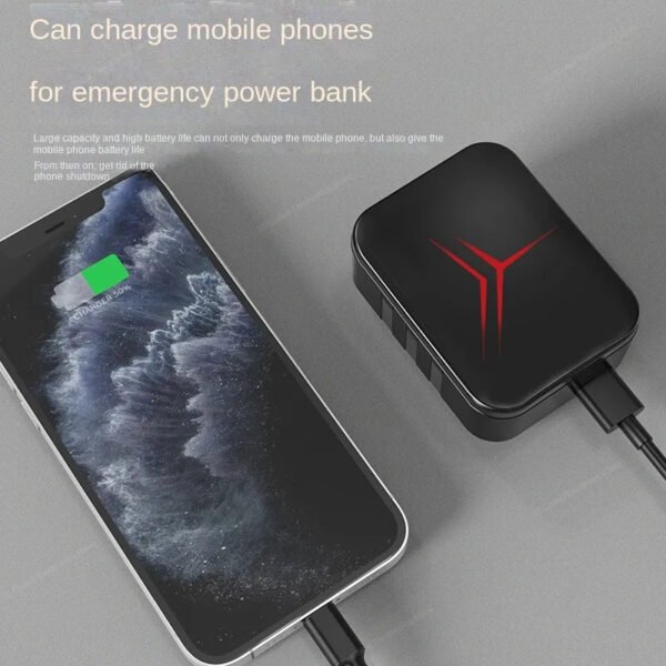 M88 V5.3 Dual Mode Zero Delay LED Display Wireless Earbuds With Power Bank Option - Image 2