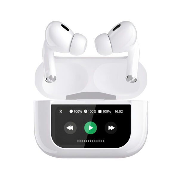 A9 Pro High Quality Sound, ENC Noise Reduction Wireless AirPods With Smart Touch Screen Control - Image 14