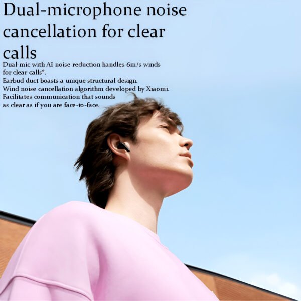 Redmi Buds 6 Lite Lightweight and Compact Earbuds with Bluetooth 5.3 Dual-Mic AI Noise Reduction and Ultra-Long Battery Life - Image 7