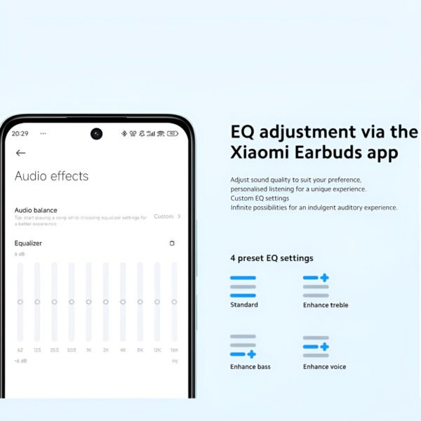 Redmi Buds 6 Lite Lightweight and Compact Earbuds with Bluetooth 5.3 Dual-Mic AI Noise Reduction and Ultra-Long Battery Life - Image 9