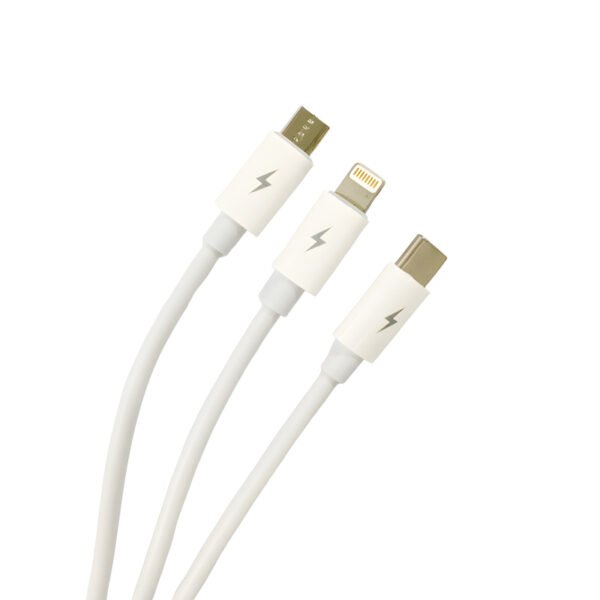 SOVO SC-301 High Quality 3.4A Fast Charge 3-In-1 USB Cable - Image 4