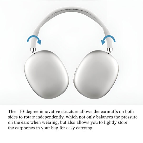 P9 Bluetooth Wireless Noise-Cancelling Stereo Headphones with Mic for Sports & Gaming - Image 8