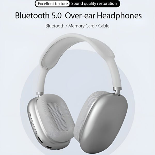 P9 Bluetooth Wireless Noise-Cancelling Stereo Headphones with Mic for Sports & Gaming - Image 5