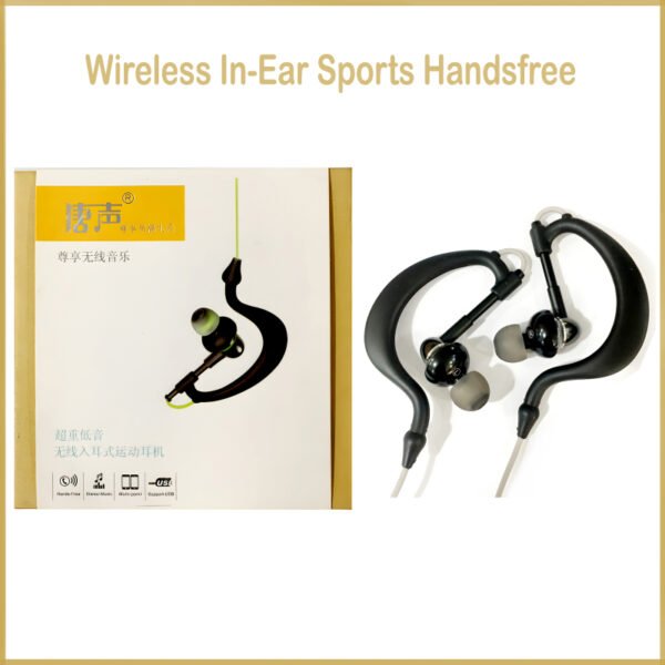 TB10 Super Bass Comfortable And Stylish Wireless In-Ear Sports Metal Handsfree - Image 2