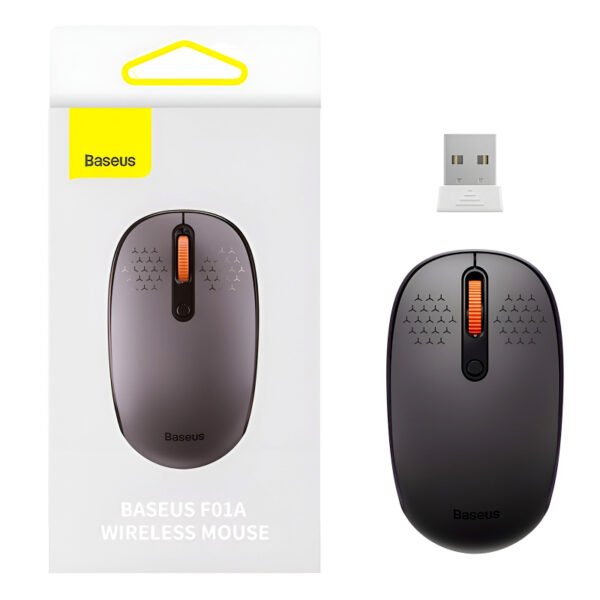 Baseus F01A Compact Silent Click Comfortable Design Wireless Mouse with Adjustable DPI - Image 3