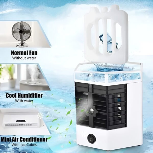 Ultra-Pro Arctic Cool Mini Portable Lightweight USB Air Cooler With 2x Cooling Power - Image 8