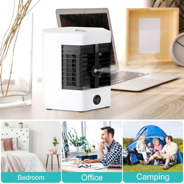 Ultra-Pro Arctic Cool Mini Portable Lightweight USB Air Cooler With 2x Cooling Power - Image 4
