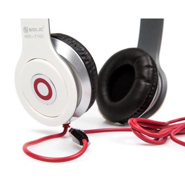 MD 710i High-Quality Stereo Headphones With Clear Sound And Microphone Ideal For Mobile And PC Use - Image 6