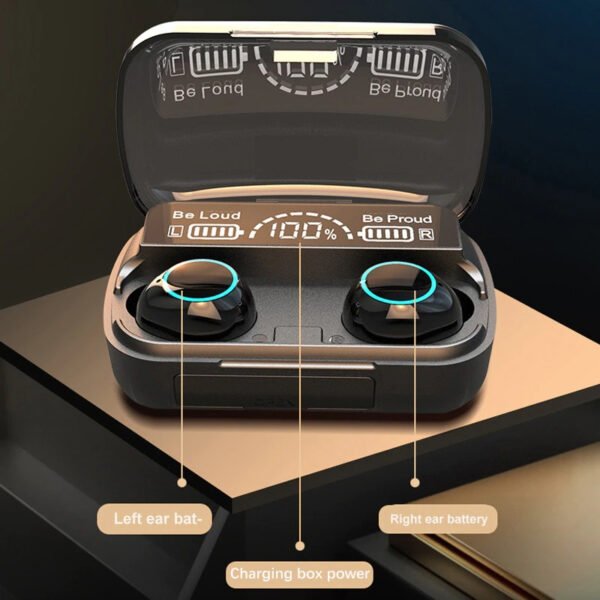 M30 TWS Bluetooth 5.2 Smart Touch Control Wireless Earbuds - Image 4