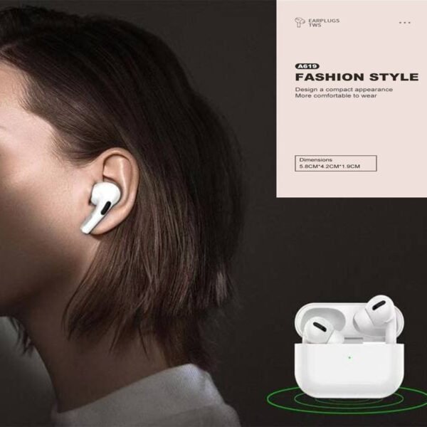 A619 Aspor BT 5.0 Hifi Sound Earbuds With Wireless Charging - Image 7