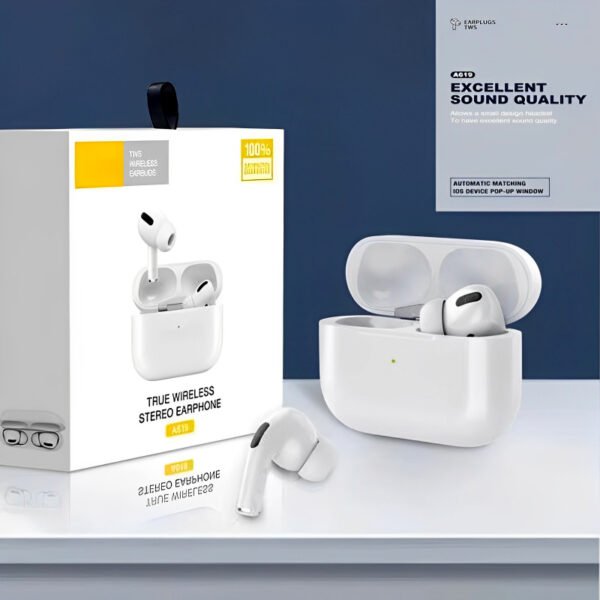 A619 Aspor BT 5.0 Hifi Sound Earbuds With Wireless Charging - Image 9