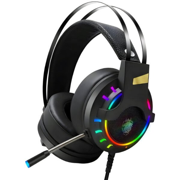 K3 Super Bass Comfortable Wear E-Sports RGB Gaming Wired Headset - Image 10