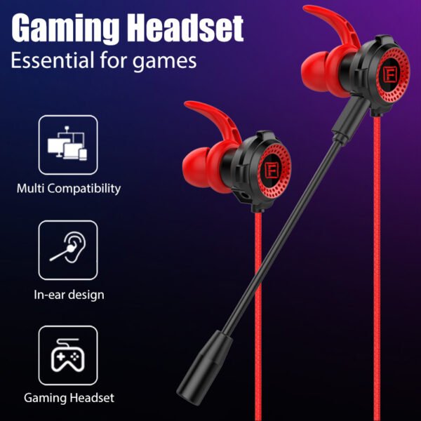 G900 Dual Gaming Headset With Detachable HD Long Mic - Image 6