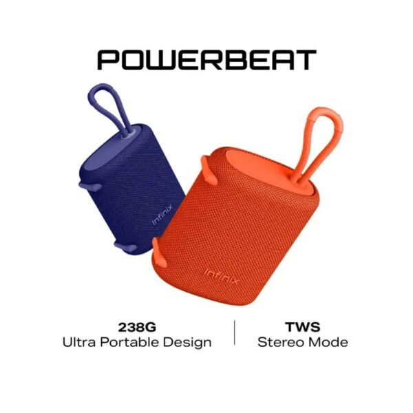 Infinix XS01 Pocket Beat Wireless Bluetooth Speaker Compact, Powerful, and Travel-Ready Audio Companion - Image 7