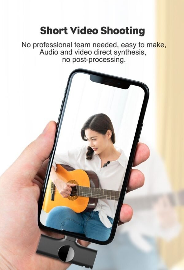 2.4G Lavalier Wireless Portable Microphone For Type C & iphone - Image 4