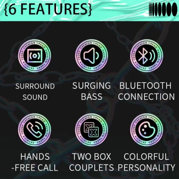 X1 Compact And Portable Wireless Tws Bluetooth Speakers Mini Portable USB Speaker - Image 5