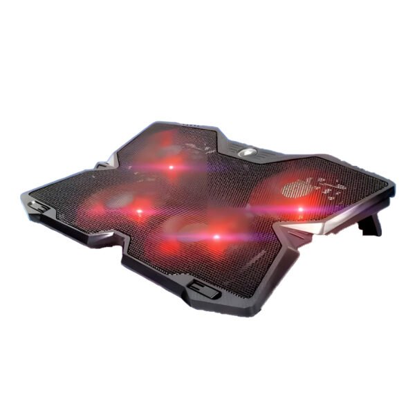 F4 Plus Notebook Cooling Pad Ultimate Cooling Power With Silent Operation And Vibrant LED Effects - Image 3