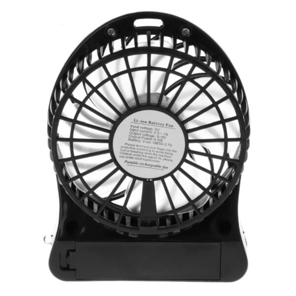 Portable Mini Multi-Functional USB Rechargeable Fan - Image 4