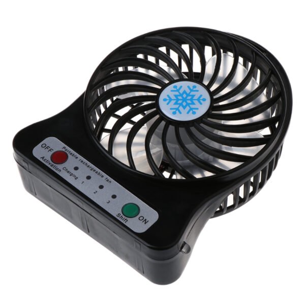 Portable Mini Multi-Functional USB Rechargeable Fan - Image 5