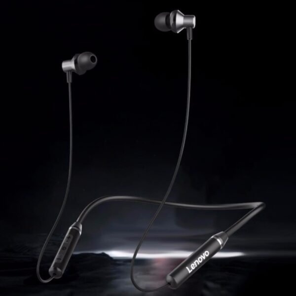 Lenovo HE05 Bluetooth 5.0 Neckband Wireless Stereo Sports Magnetic Headphones IPX5 Waterproof - Image 7