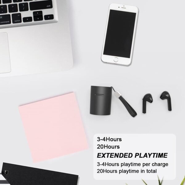TWS Bluetooth Earphones Stereo Wireless Earbuds LED Power Display Case 3D Stereo Sound IPX5 Waterproof - Image 11