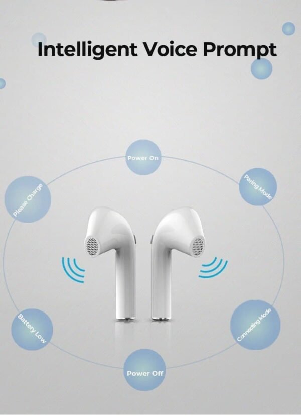 TWS Bluetooth Earphones Stereo Wireless Earbuds LED Power Display Case 3D Stereo Sound IPX5 Waterproof - Image 7
