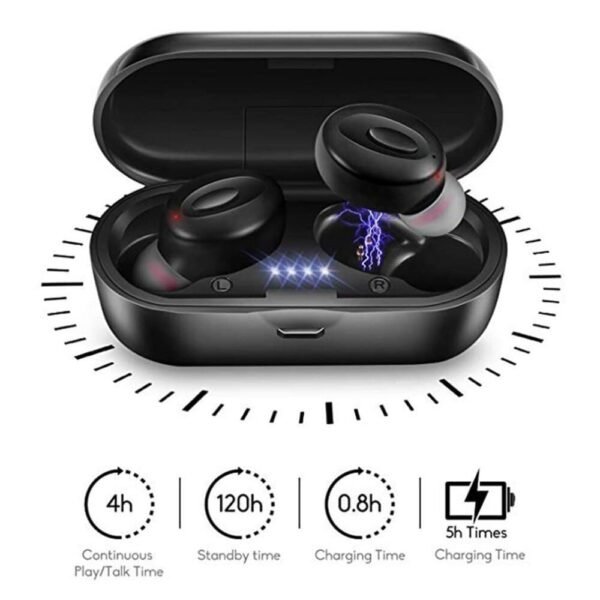 XG13 TWS Bluetooth Earphones Stereo Wireless Earbuds LED Power Display Case 3D Stereo Sound IPX5 Waterproof - Image 8