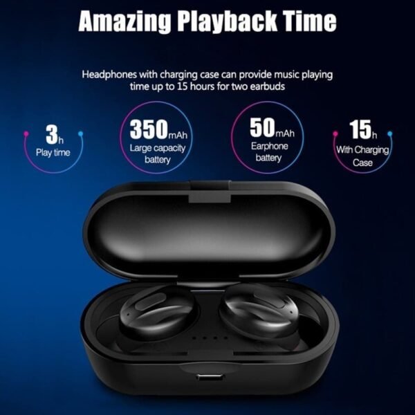 XG13 TWS Bluetooth Earphones Stereo Wireless Earbuds LED Power Display Case 3D Stereo Sound IPX5 Waterproof - Image 9