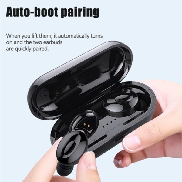 XG13 TWS Bluetooth Earphones Stereo Wireless Earbuds LED Power Display Case 3D Stereo Sound IPX5 Waterproof - Image 2