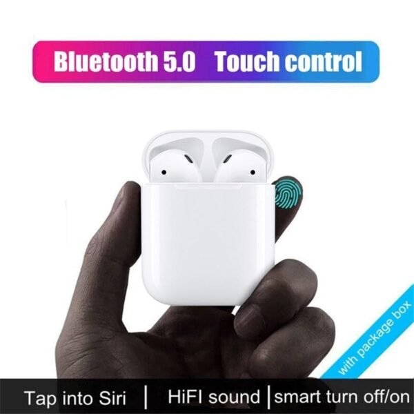 I12 Mini Touch TWS Bluetooth Earphone 5.0 Stereo Headset Charging Case Wireless Earbuds - Image 7