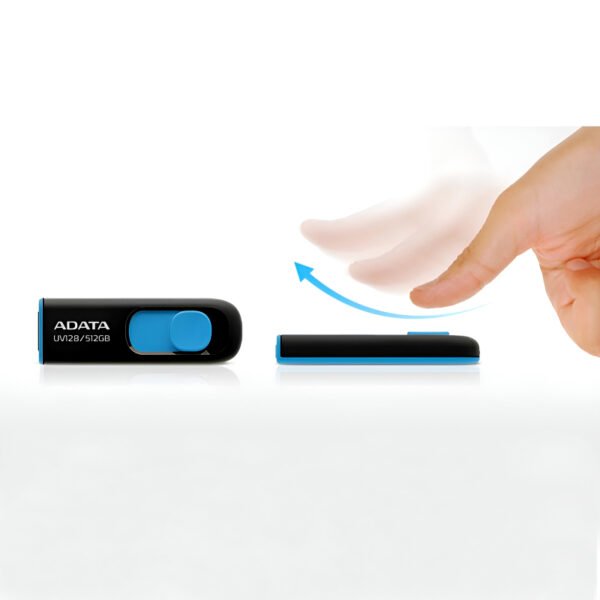 ADATA UV128 USB 3.2 Flash Drive – Sleek, Slide-Out Design | Available in 32GB, 64GB, and 128GB - Image 7