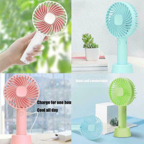 SS-2 Mini Portable Rechargeable Handheld Fan For Indoor And Outdoor Use - Image 10