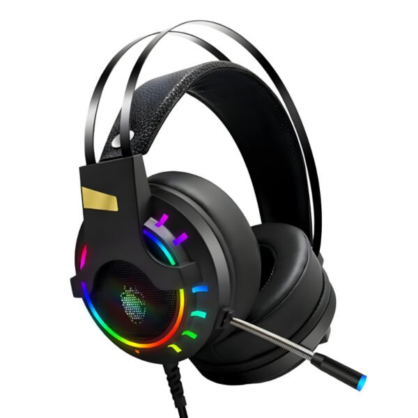 K3 Super Bass Comfortable Wear E-Sports RGB Gaming Wired Headset - Image 7
