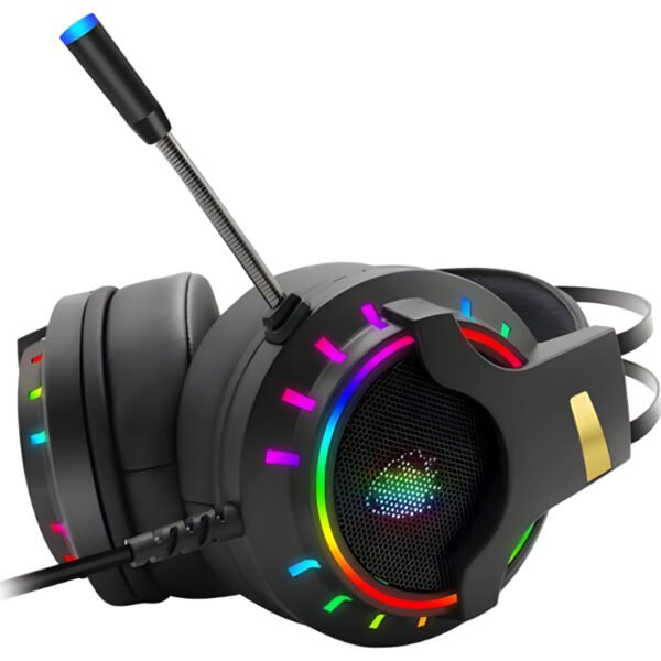 K3 Super Bass Comfortable Wear E-Sports RGB Gaming Wired Headset - Image 2