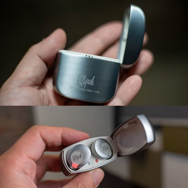 Klipsch T5 True Wireless Earbuds – Premium Sound, Long Battery Life, and Sleek Charging Case - Image 4